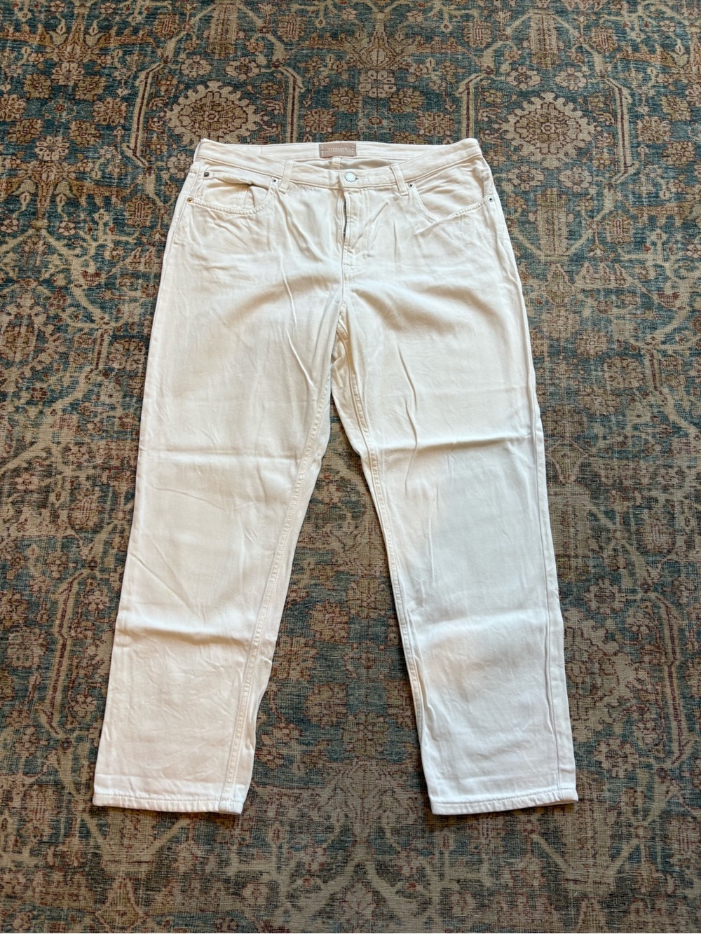 Everlane The Summer Jean white denim